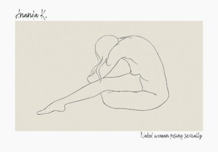 Naked woman posing sexually web