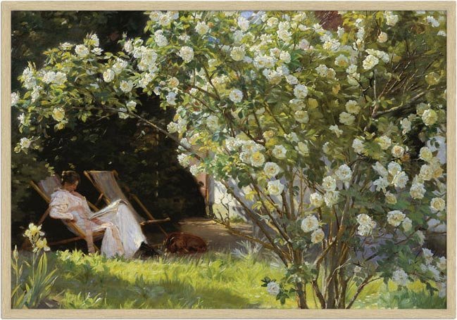 Roser (1893) af P.S. Krøyer