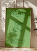 Krebsen Stjernetegn Plakat