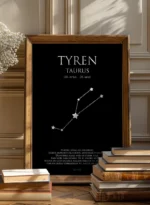Tyren Stjernetegn Plakat