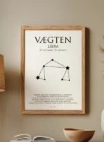 Vægten Stjernetegn plakat